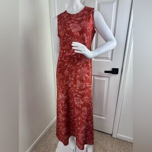 Jones Jeans Creek Linen Floral Dress Size 8. #368